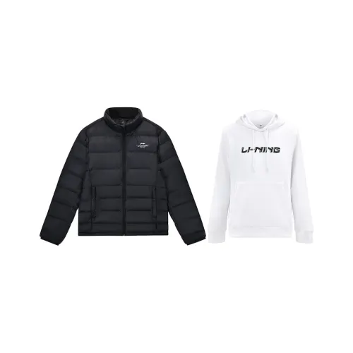 LINING Table Tennis Series Повседневная Спортивная Одежда Унисекс Черный+Белый