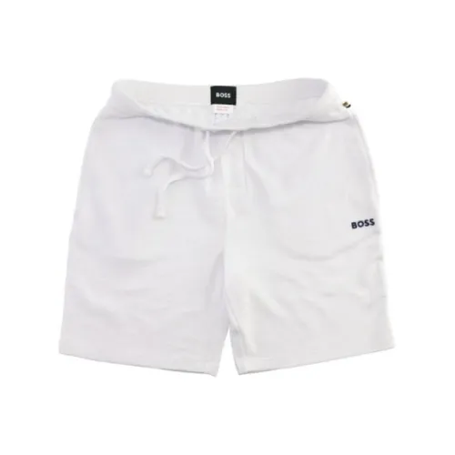 Hugo Boss Повседневные шорты Мужские Белые