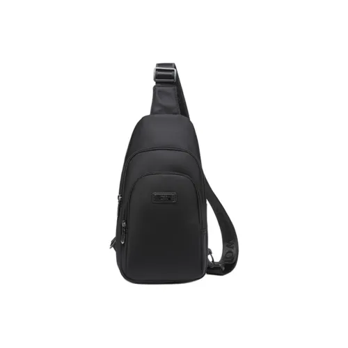 SEPTWOLVES Ткань Sling Сумка Стандартная Мужская Черная