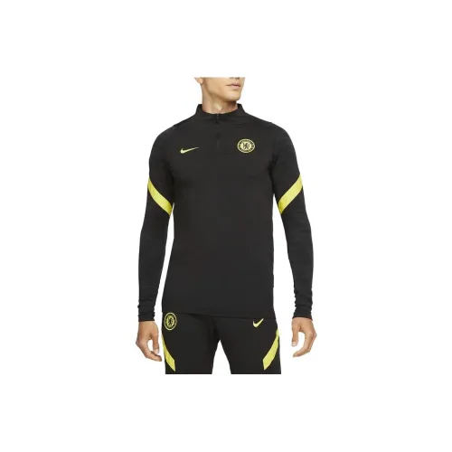 nike T-Shirt Мужская Желтая Черная