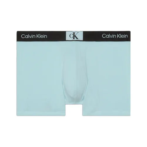 Calvin Klein Плавательные шорты Европейская версия Мужские Аква Зеленый