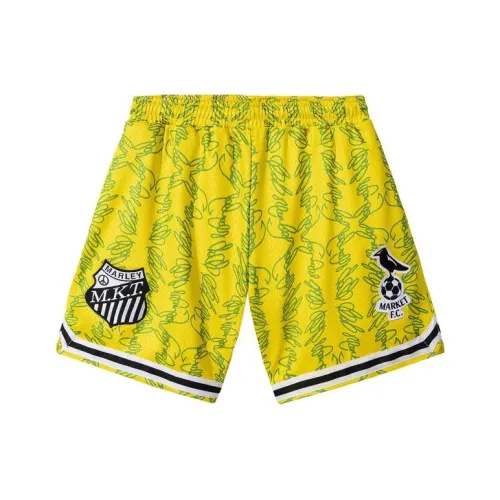 Chinatown Market Желтые Мужские Повседневные Шорты