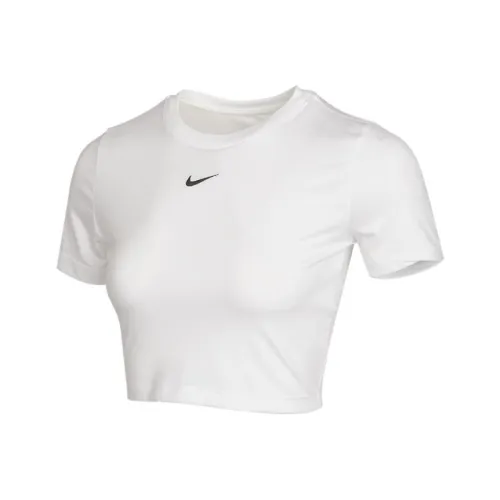 NIKE Белые Женские Короткие Топы