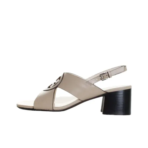 TORY BURCH Miller One Ремень Сандалии 5,5 см Женские Светлый Умбра