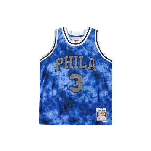 MITCHELL NESS Баскетбольная Джерси Мужская Синяя