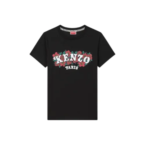 KENZO Черные Женские Футболки