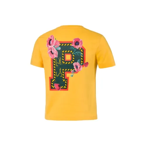 PUMA Комплект с короткими рукавами T-Shirt Женский Оранжевый