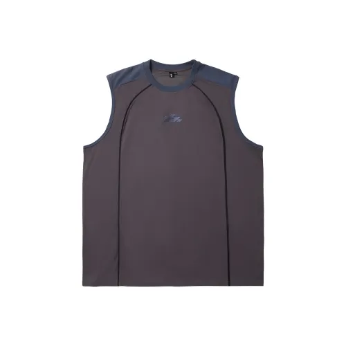 N Max Майка Унисекс Темно-фиолетовый Серый