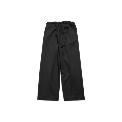 Balenciaga FW24 Повседневные брюки Свободный крой Мужской Черный