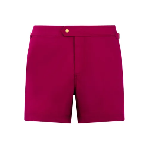 TF SS25 Пляжные шорты Мужские Розовый Красный