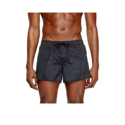 DIESEL Плавки Мужские Черные