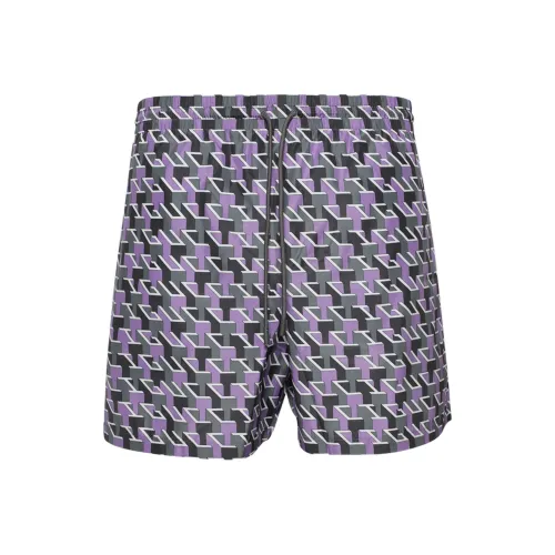 GUCCI Пляжные шорты Мужские Фиолетовые