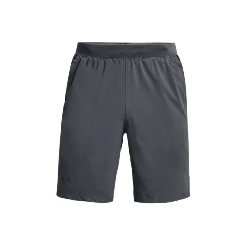 Under Armour Персиково-Серые Мужские Спортивные Шорты
