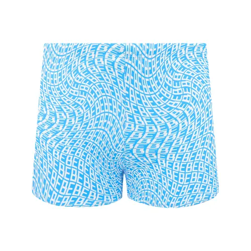 BALNEAIRE Плавательные шорты Мужские Свежий Синий Белый