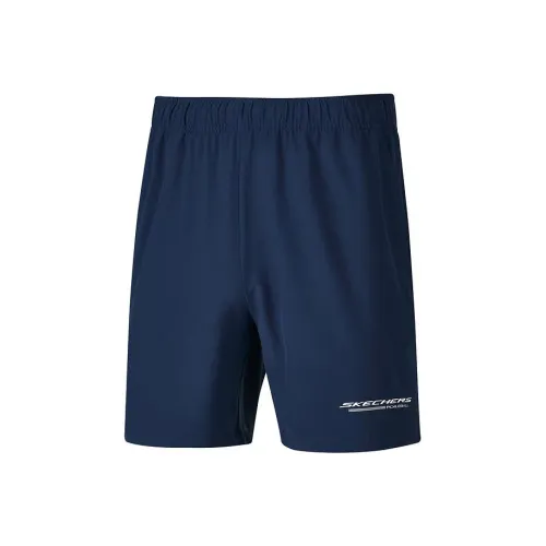 Skechers Comfort Technology Series Повседневные шорты Мужские Морской Коллегиальный синий