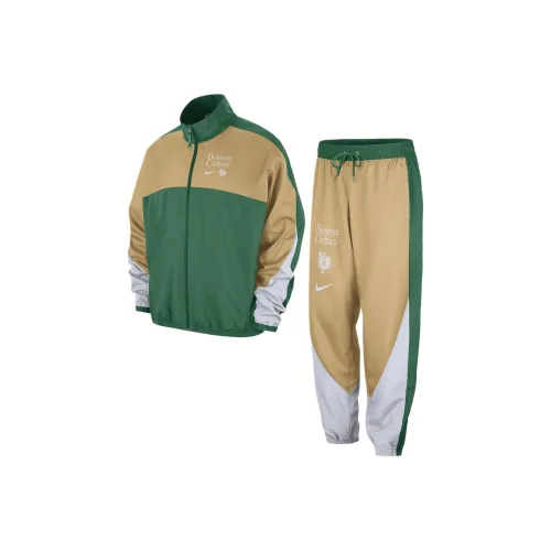 Nike Boston Celtics Starting 5 Courtside Повседневная спортивная одежда Boston Celtics Мужской Клуб Золотой
