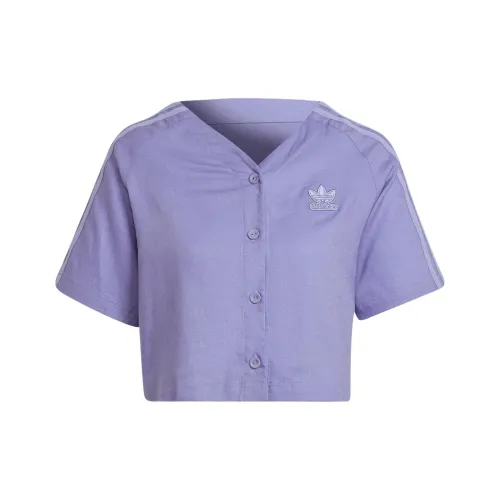 Adidas Originals Рубашка Женская Фиолетовая