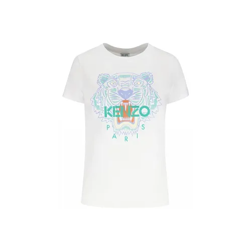 KENZO Classic Tiger Head Женские футболки с коротким рукавом