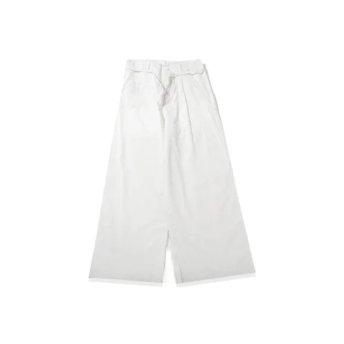 YEARNED Повседневные брюки Унисекс Белый