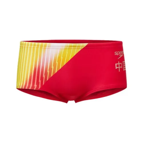 Speedo Плавательные шорты Мужские Красные