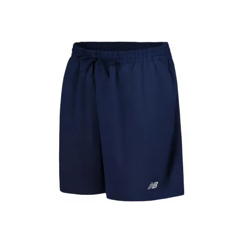 New Balance совместные повседневные шорты мужские морского синего цвета