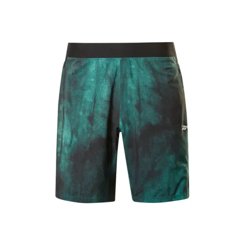 Reebok Ts EPIC AOP Ltwt Короткие Повседневные Шорты Мужские Midnight Pine Green