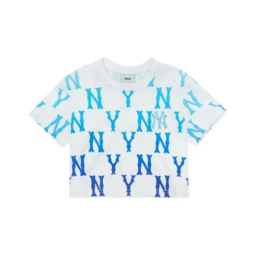 MLB Нью-Йорк Янкис Белый Женские Короткие Топы