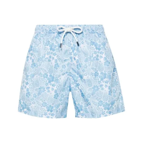 FEDELI Blue Мужские Пляжные Шорты