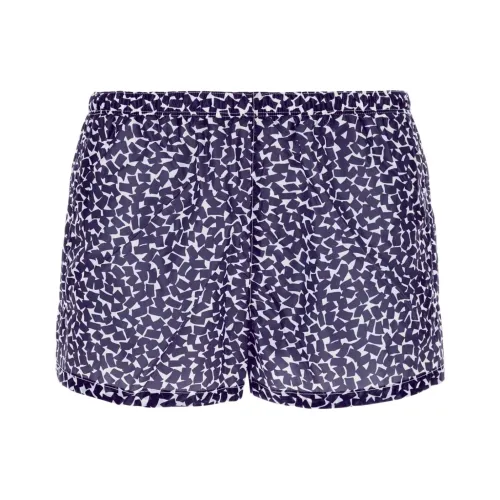 PRADA FW23 Повседневные шорты Мужские Синие