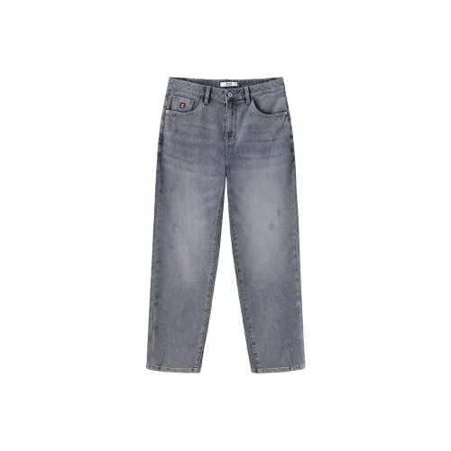 ZUO Темно-синие мужские джинсы