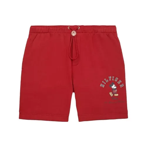 Tommy Hilfiger Disneyxtommy Sweatshort Bottoms Regatta Повседневные шорты Мужской Красный