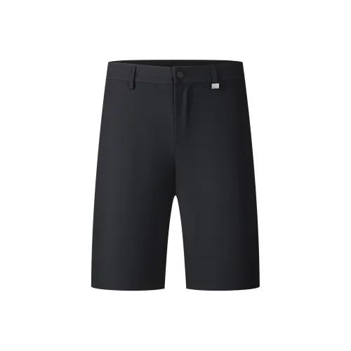 SEPTWOLVES Повседневные шорты Мужские Черные