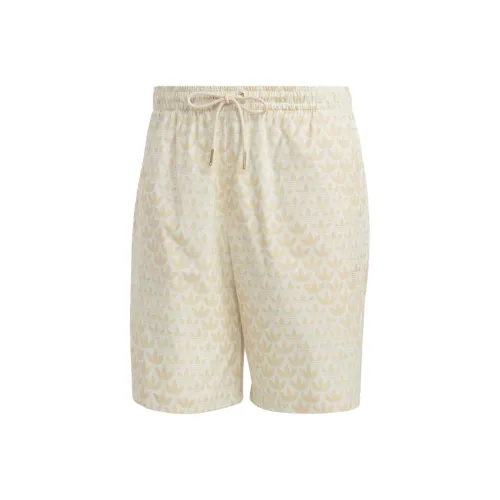 Adidas Originals Beige Men's Casual Shorts