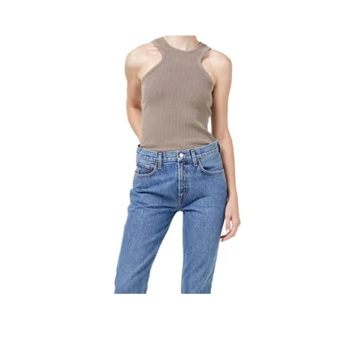 AGOLDE Майка Женская Светло-Коричневая