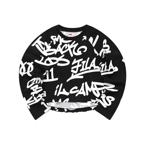 FILA FUSION Черная подошва Baymax Женские короткие топы