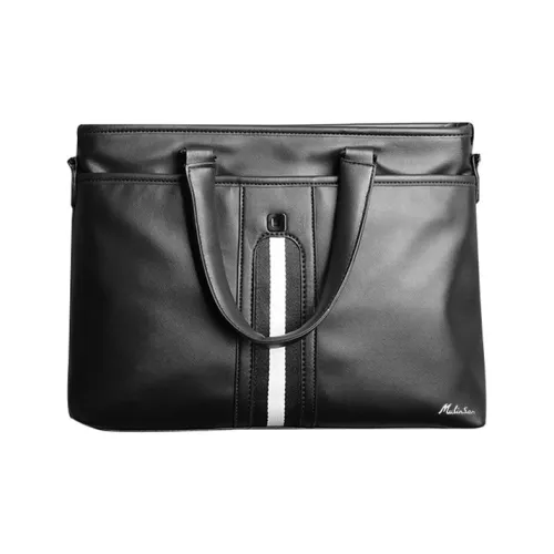 Mulinsen Полиэстер Сумка через плечо Сумка Унисекс Черная