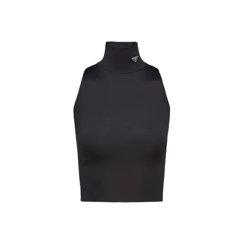 PRADA Черные Женские Майки