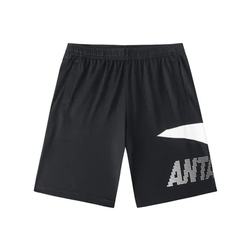 Anta Основной Черный/Белый Мужские Повседневные Шорты