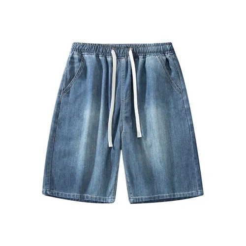 ORMY Джинсовые шорты Унисекс Темно-синий