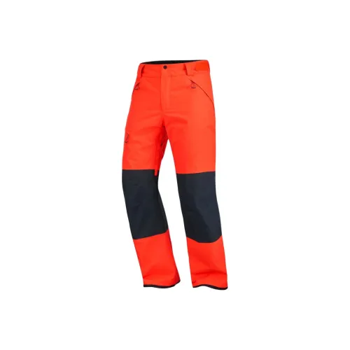 SALOMON TRANSFER PUFF Лыжные брюки Мужской Томат