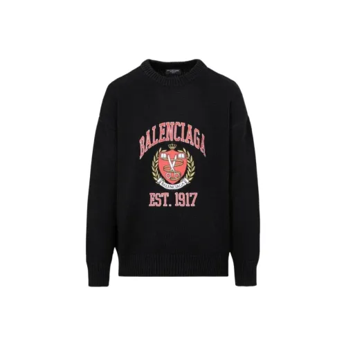 Balenciaga Мужские черные свитеры