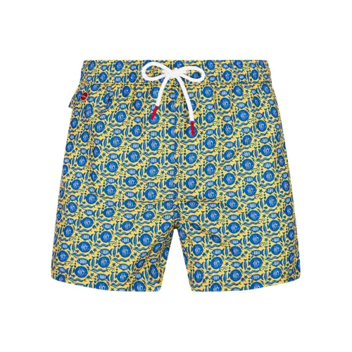 KITON Плавательные шорты Мужские Зеленые