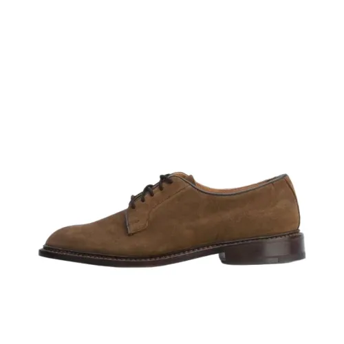 Tricker's Robert Мужские повседневные туфли с низким верхом, коричневые, мужские