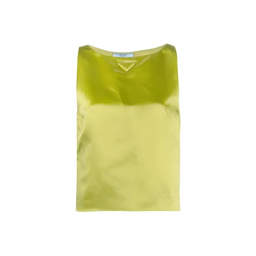 PRADA Майка Женская Пена Зеленая