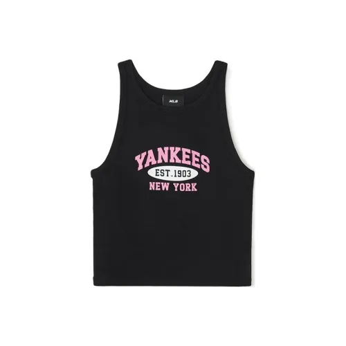 Mlb Base Logo Нью-Йорк Янкис Майка Женская Черная