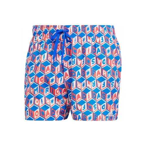 Adidas FARM Rio 3 Stripes Clx Плавание Шорты Плавки Мужской Многоцветный