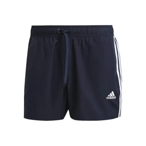 Adidas Classic 3 Полосы Плавание Шорты Плавки Мужской Синий
