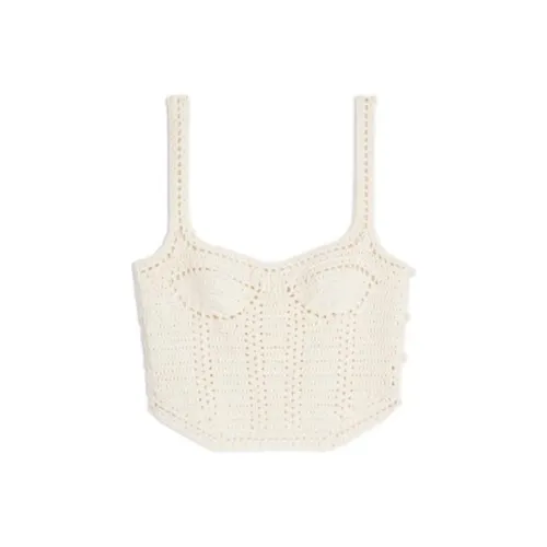 CELINE SS23 Майка Женская Экрю