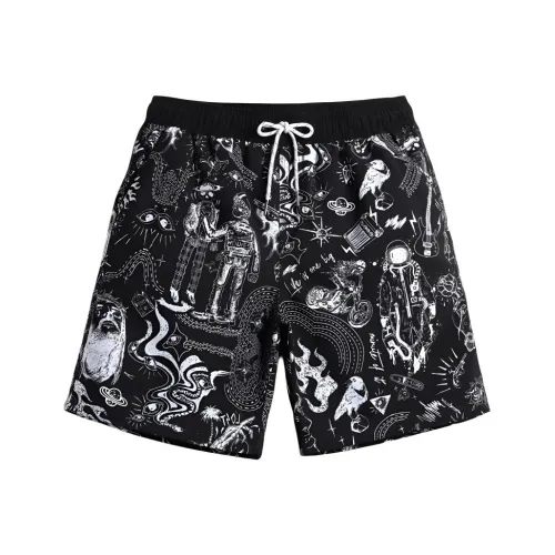 GAILANG Пляжные шорты Мужские Черные