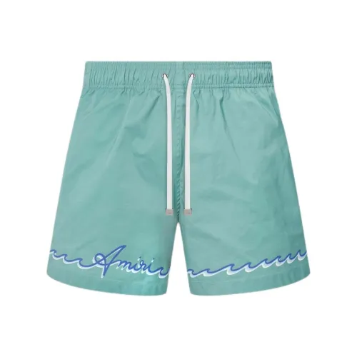 AMIRI FW24 Плавательные шорты Мужские Морской синий